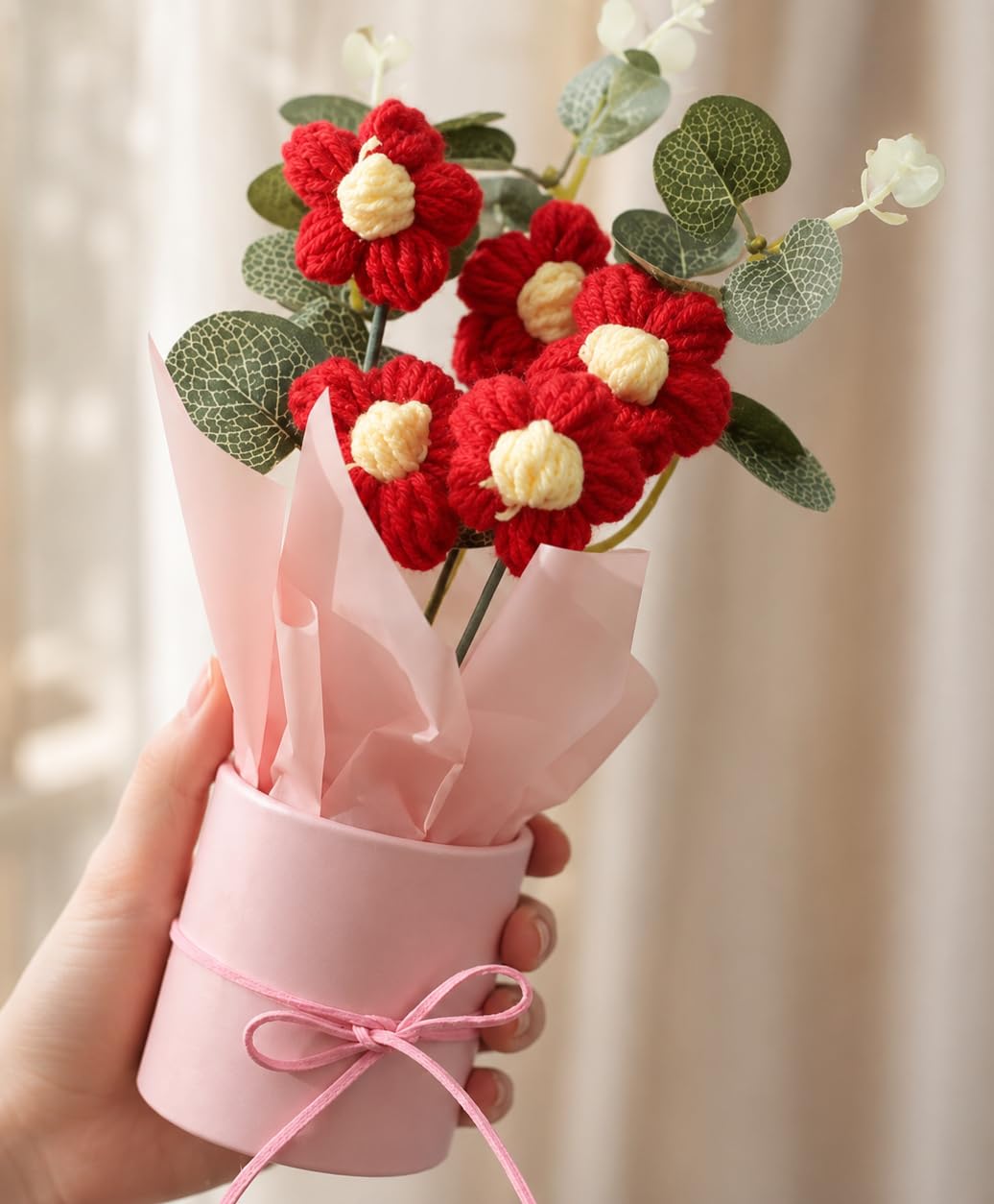 Crochet Daisy Bouquet